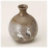 【美濃焼 酒器】 夫婦サギ 徳利 3個組 / お楽しみグッズ(キッチン用品)付きセット