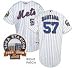 Johan Santana New York Mets Home White/Royal Authentic MLB Jersey