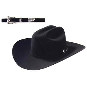 Black Gold Cowboy Hat by Black Felt Hats