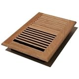 Air Diffuser Vent Register Wall or Floor Unfinished Oak 6