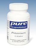 Pure Encapsulations- Potassium (Citrate) 200 Mg 90 Vcaps