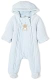 Little Me Boys Bear Pram - Blue - 3/6 Months