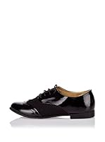 Like Style Zapatos con Cordones (Negro)