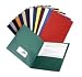 TWIN POCKET PORTFOLIOS BOX OF 25 ASSORTED COLORS Image