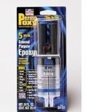 Permatex 84101 PermaPoxy 5 Minute General Purpose Epoxy -- Crystal Clear
