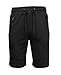 Galaxy by Harvic Men's Athletic French Terry Shorts, Casual Active Shorts with Multi Pockets (Size S-2XL)