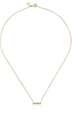 gorjana "Mave" Shimmer Mini Chain Necklace