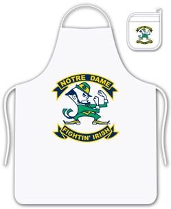 Sports Coverage NCAA Notre Dame Fighting Irish Tail Gate Kit Apron & Mit