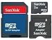 Electronics : SanDisk 2GB MicroSD Card with SD & MiniSD Adapters (SDSDQ-2048, BULK package)