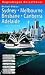 Canberra Sydney, Melbourne, Brisbane, Canberra, Adelaide selbst entdecken: Sydney: The Rocks, Melbourne: St. Kilda, City-Hostels / Bars, Barossa Valley / Wein, Blue Mountains, Nationalparks, Backpacker-Infos