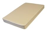 L A Baby Organic Compact Porta Crib Pad, White