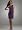 David's Bridal Bridesmaid Dresses One Shoulder Satin Dress with Pleated Bodice Style F44358, Lapis, 2