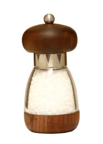 Best Cheap William Bounds 00182 American Black Walnut Mushroom Salt Mill