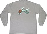Jesus Football (In His Name I Play) Youth Long Sleeve T-Shirt