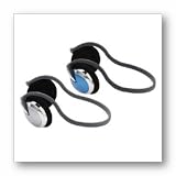COBY CV-230 BLU  Neckband Digital Stereo HP w/Bonus Earphones & Carrying Case
