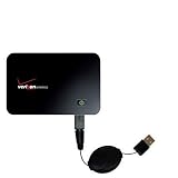 Retractable USB Cable for the Verizon MiFi 2200 with Power Hot Sync and Charge capabilities - uses Gomadic TipExchange Technology