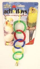 Circular Rings Bird Toy