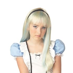 Alice in Wonderland Wig for Kids Halloween Costume
