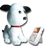 New Mini Gadgets Stuffed Dog Wireless Nanny Cam Audio Color Video 2.5IN LCD Display Built In Speaker