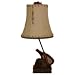 Fishing Net And Creel Table Lamp With Tan Linen Shade
