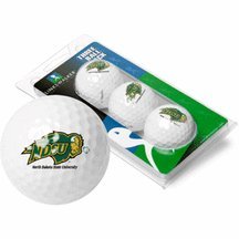North Dakota State Bison 3 Golf Ball Sleeve Of 3)