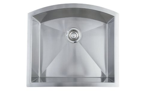 Blanco 516094 Arcon Medium Single Bowl Undermount Sink, Stainless Steel