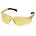 Pyramex Mini Ztek Safety Eyewear, Amber Lens With Amber Frame