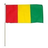 Guinea Flag 12 x 18 inch