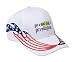 get a real dog! Get a pekingese Adult USA Flag Racing Flame Hat / Cap