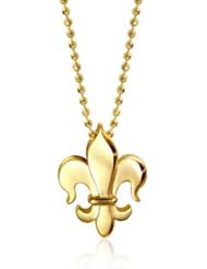 Alex Woo "Little Faith" Fleur De Lis Pendant, 16"