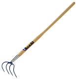 Ames True Temper 1800500 Kodiak Forged Steel 4-Tine Speedy Cultivator with 52-Inch Handle
