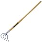 Ames True Temper 1800500 Kodiak Forged Steel 4-Tine Speedy Cultivator with 52-Inch Handle