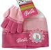 Barbie Girl Beanie Hat & Gloves Set