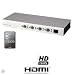 Electronics : Ex-Pro 4 Port power HDMI Remote Switcher / Switchbox - Supports 1080p, use your HDMI device with upto 4 compatible HDMI Devices. HD TV Support, Infrared Remote, 1 Input, 4 Device output. Suitable for Sony HDTV, DVD players, Blueray, PS3 etc...