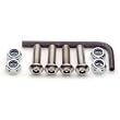 Cruiser Accessories 81330 Locking Fasteners, Import-Stainless