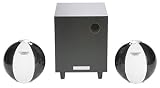 HANNspree Circus 2.1 Channel Speaker System - Dark Silver (KS05-21U1-001)