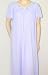 Shadowline Long Elegant Gown with Embroidered Roses & Flutter Sleeves Nightgown