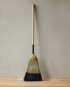 Amazon.com: Push Brooms Corn Broom Made in USA Indoor Outdoor Natural ...