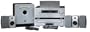 Yamaha YHT-740 Home Theater in a Box with 5-Disc DVD Player