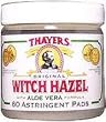 Witch Hazel Pads - 60 - Pad Witch Hazel Pads - 60 - Pad