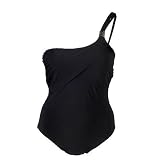 Profile by Gottex One Shoulder Drape Front One Piece Swimsuit