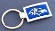 Baltimore Ravens Curved Key Chain