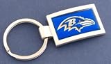 Baltimore Ravens Curved Key Chain