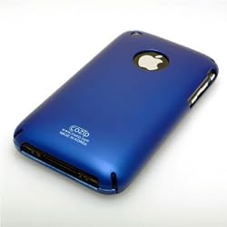 Apple iPhone Soft Polycarbonate Slim fit Case - Blue (Cozip) Made in Korea