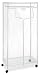 Whitmor 6071-1947 Supreme 36-Inch Clothes Closet, White and Clear