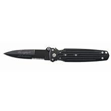 Gerber 45786 Applegate Covert Double Bevel Titanium Knife, Black