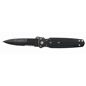 Gerber 05786 Applegate Covert Double Bevel Titanium Knife, Black by Gerber