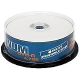 Platinum DVD-R 8x Speed 25er Spindel printable DVD-Rohlinge