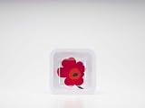 Zak Designs Marimekko Unikko Red Square Small Bowl 15 cm