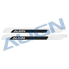 Align 600D Carbon Fiber Blades from Venom Helicopter Parts